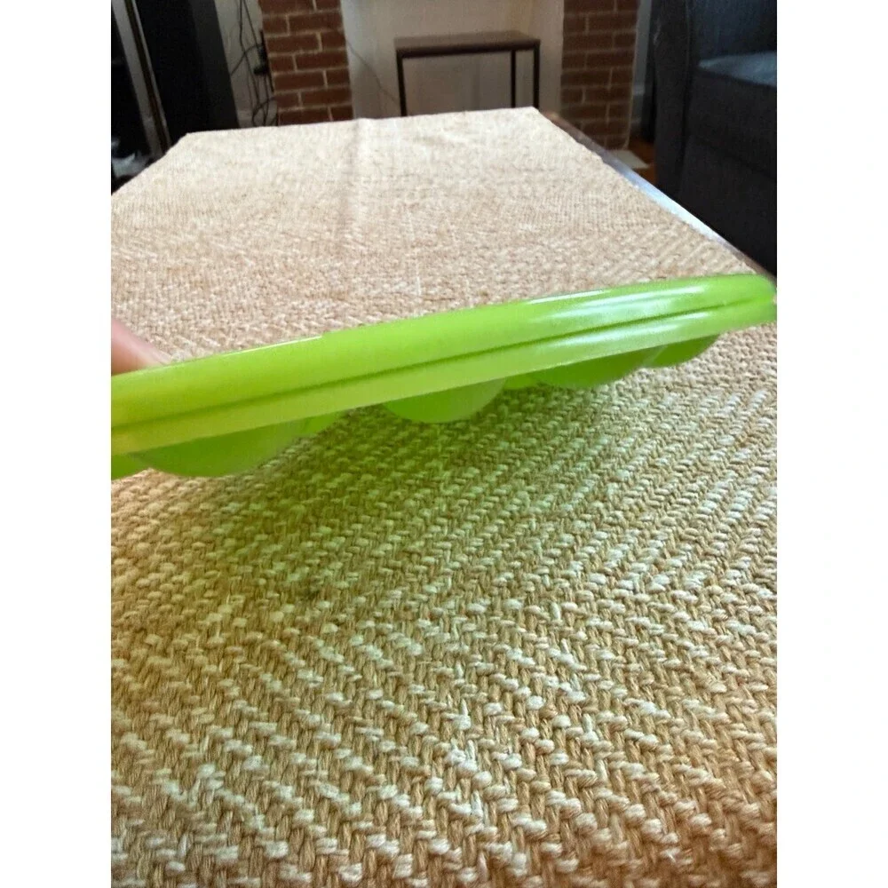 Set of 2 Green Deviled Egg Trays